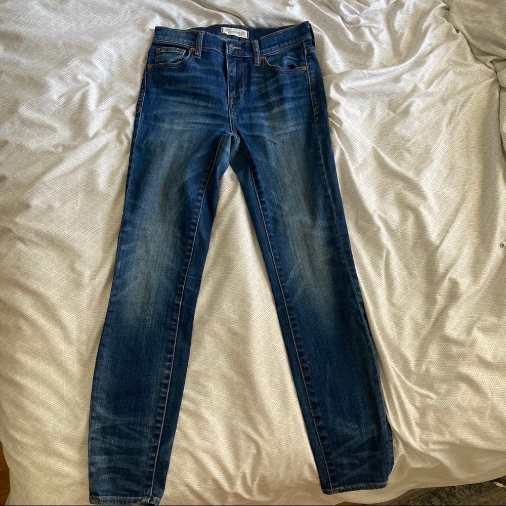 Madewell High Riser Skinny Jeans